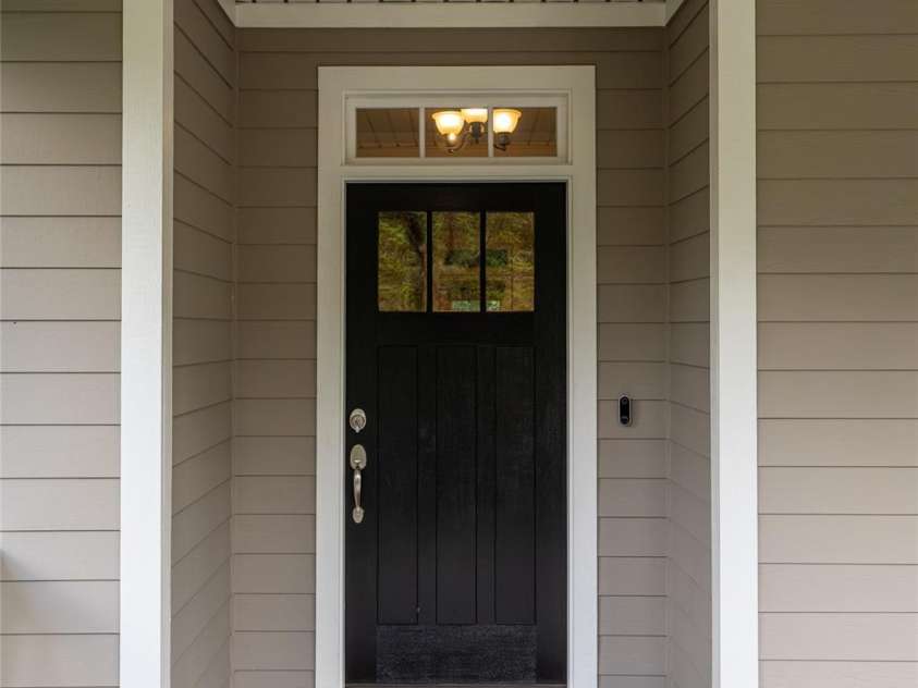 22 Sparkle Dun Drive, Biltmore Lake, NC 28715.  MLS# CAR4417857, YatesRealty ID 22681. A welcoming front door