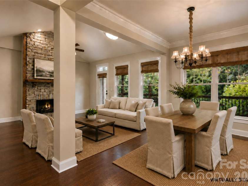 22 Sparkle Dun Drive, Biltmore Lake, NC 28715.  MLS# CAR4417857, YatesRealty ID 22681. Virtually Staged