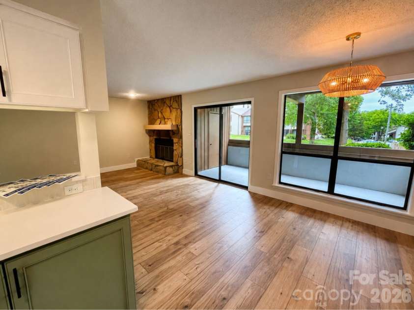 7204 Winery Lane, Charlotte, NC 28227.  MLS# CAR4377469, YatesRealty ID 22685. New LVP flooring