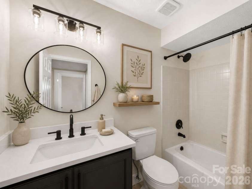 7204 Winery Lane, Charlotte, NC 28227.  MLS# CAR4377469, YatesRealty ID 22685. Virtually staged.