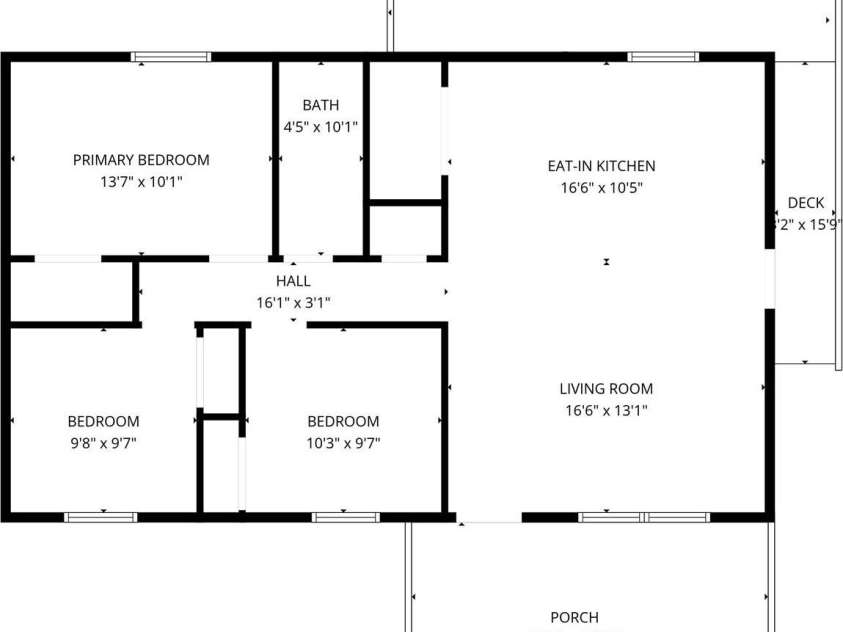 2308 walt arney Road, Lenoir, NC 28645.  MLS# CAR4379333, YatesRealty ID 22691. Floor plan