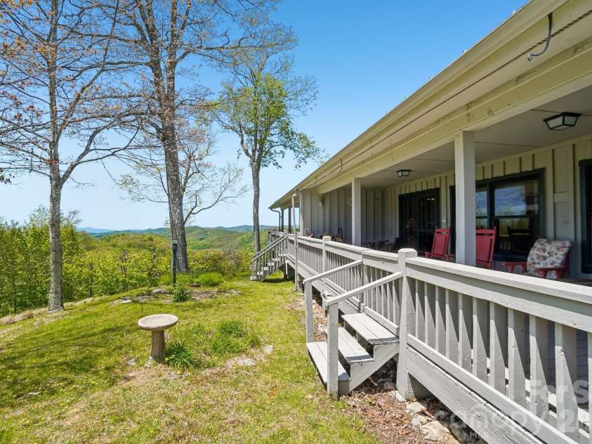 302 Eagles Nest Court, Mars Hill, NC 28754.  MLS# CAR4369969, YatesRealty ID 22693. Private Covered Rear Deck