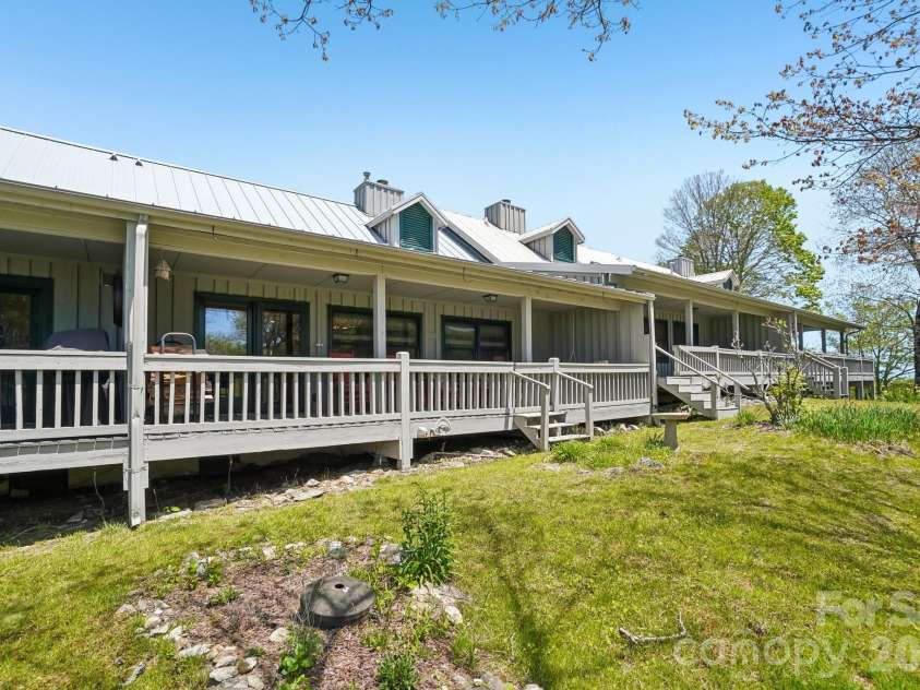 302 Eagles Nest Court, Mars Hill, NC 28754.  MLS# CAR4369969, YatesRealty ID 22693. Private Covered Rear Deck