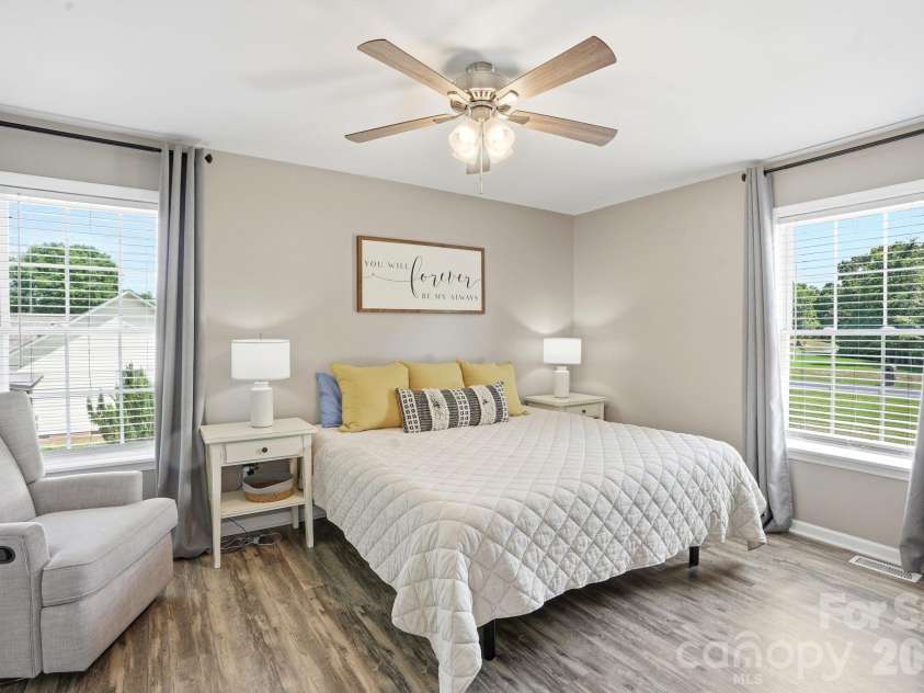 142 Sam Bailes Boulevard, Smyrna, SC 29743.  MLS# CAR4380079, YatesRealty ID 22694. Primary Bedroom