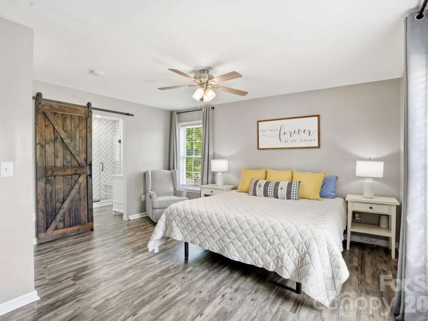 142 Sam Bailes Boulevard, Smyrna, SC 29743.  MLS# CAR4380079, YatesRealty ID 22694. Primary Bedroom