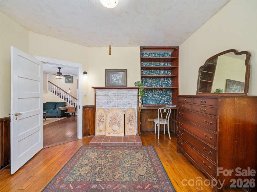 309 Hillside Drive, Burnsville, NC 28714.  MLS# CAR4361793, YatesRealty ID 22697. Front Parlor