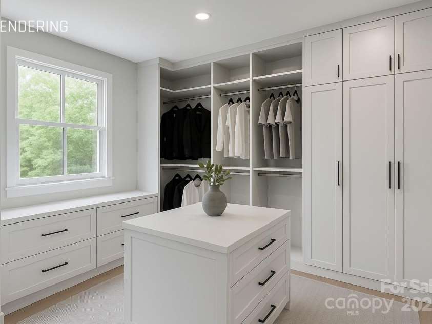 501 River Oaks Lane, Charlotte, NC 28226.  MLS# CAR4192085, YatesRealty ID 22698. A refined concept for your private dressing room.