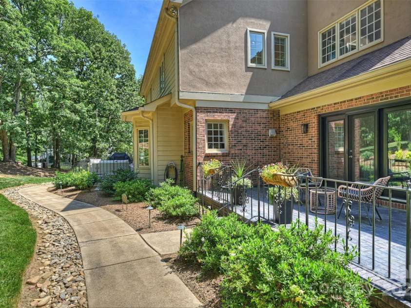 2317 Houston Branch Road, Charlotte, NC 28270.  MLS# CAR4272104, YatesRealty ID 22700. Rear Exterior