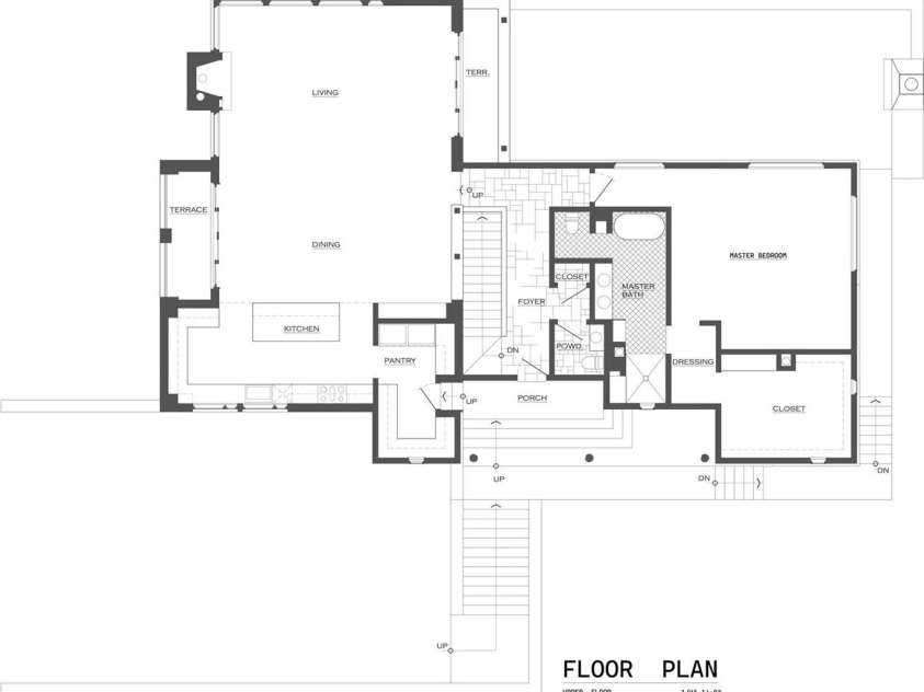 122 Running Deer Lane, Mars Hill, NC 28754.  MLS# CAR4370515, YatesRealty ID 22709. Upper level floor plan.