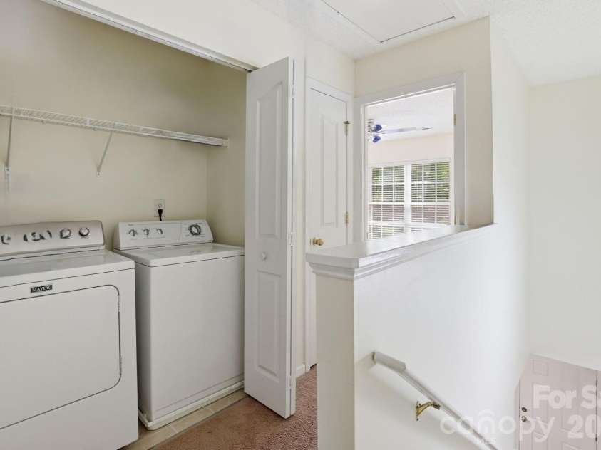 8842 Gerren Court, Charlotte, NC 28217.  MLS# CAR4393412, YatesRealty ID 22716. Laundry
