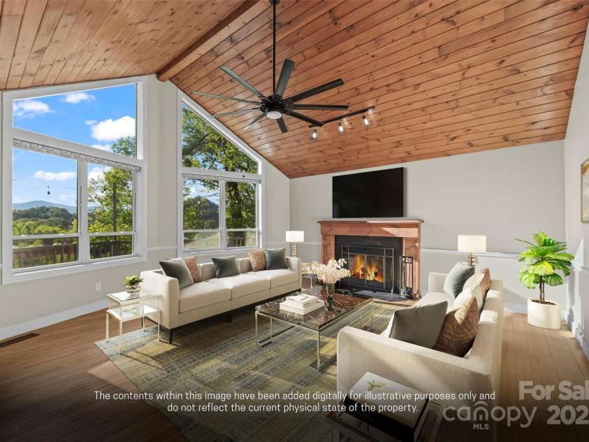 84 Halfmoon Way, Clyde, NC 28721.  MLS# CAR4256834, YatesRealty ID 22717. 
