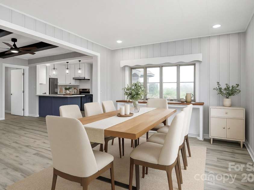 105 Deaver Street, Chester, SC 29706.  MLS# CAR4312540, YatesRealty ID 22718. Virtual Staged Dinning Area