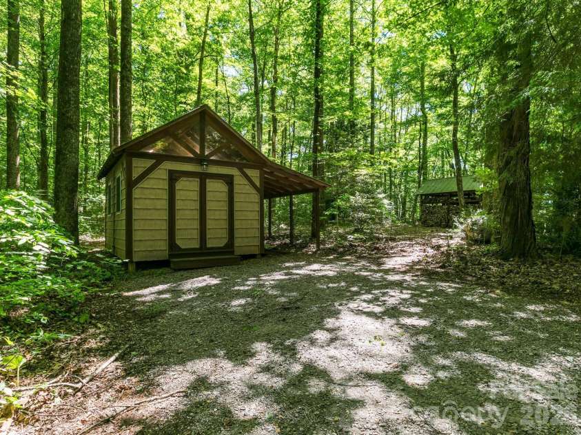 160 Little Mine Mountain Drive, Saluda, NC 28773.  MLS# CAR4380801, YatesRealty ID 22719. Tool Shed