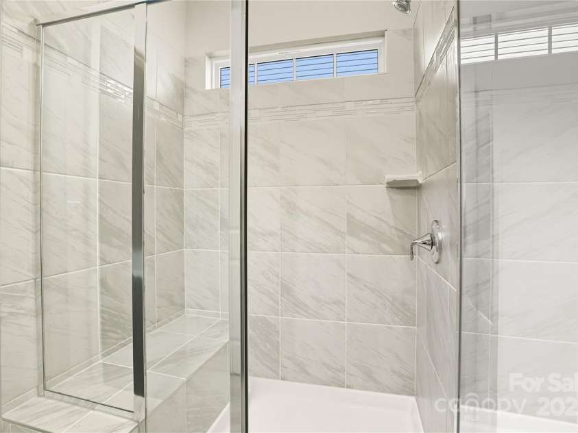 147 Dubois Drive, Mooresville, NC 28115.  MLS# CAR4309004, YatesRealty ID 22724. Huge walk in shower  virtually staged