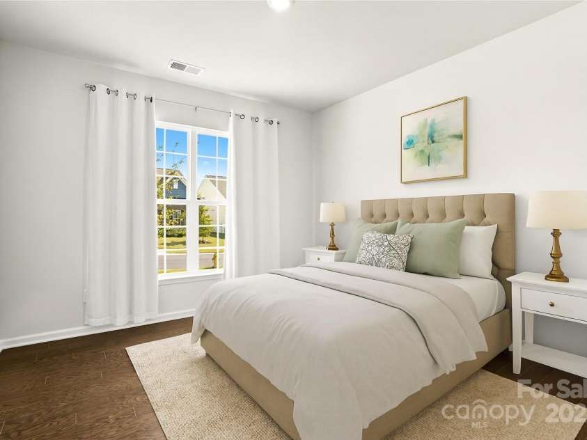 147 Dubois Drive, Mooresville, NC 28115.  MLS# CAR4309004, YatesRealty ID 22724. Secondary bedroom is also large  virtually staged
