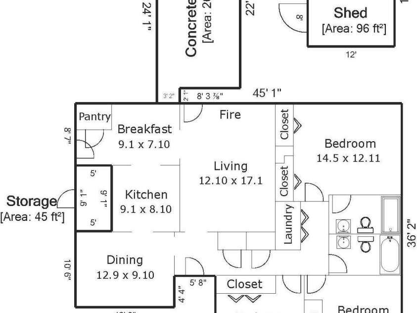13446 Idlefield Lane, Matthews, NC 28105.  MLS# CAR4260838, YatesRealty ID 22726. 