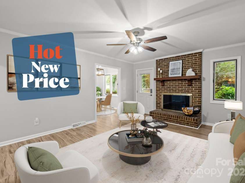 13446 Idlefield Lane, Matthews, NC 28105.  MLS# CAR4260838, YatesRealty ID 22726. Hot New Price!
