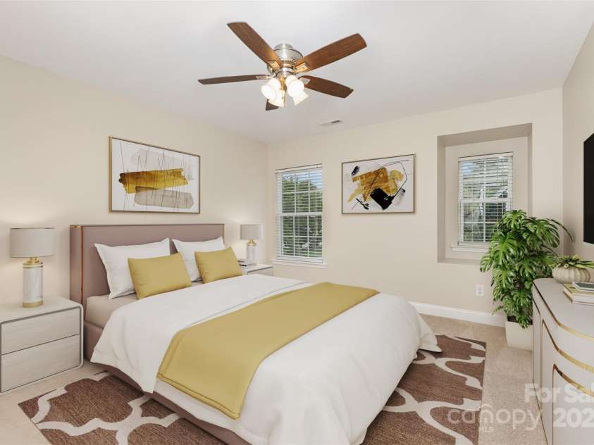 237 Lylic Woods Drive, Fort Mill, SC 29715.  MLS# CAR4268225, YatesRealty ID 22729. Virtually staged bedroom.