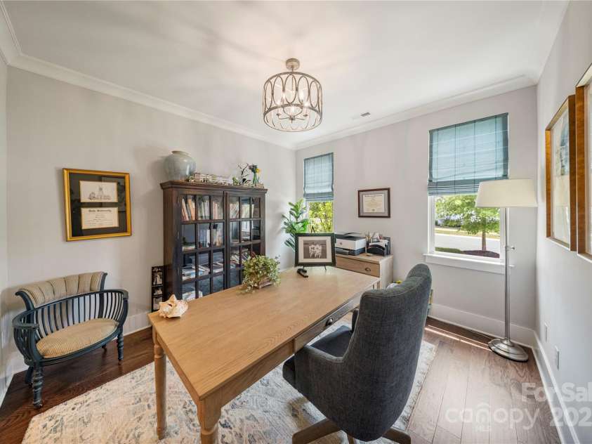 12047 Huntson Reserve Road, Huntersville, NC 28078.  MLS# CAR4301440, YatesRealty ID 2273. Main Level Office