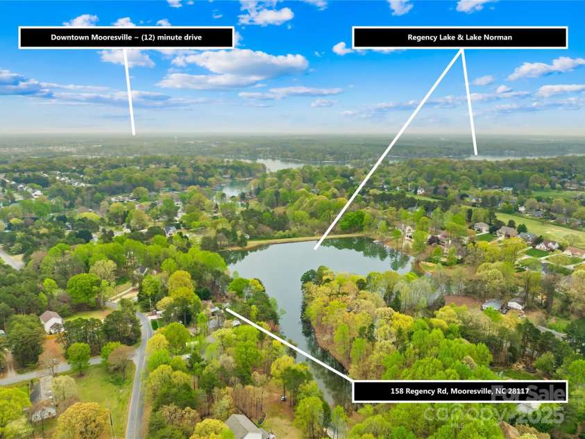 158 Regency Road, Mooresville, NC 28117.  MLS# CAR4242113, YatesRealty ID 22733. Ideal location, close to everything