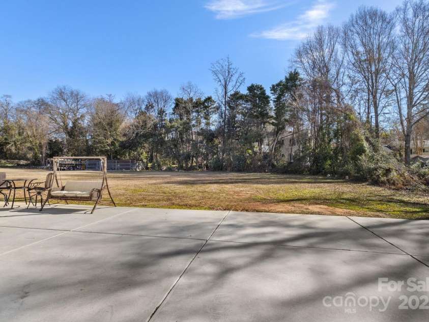 303 Greene Street, Wadesboro, NC 28170.  MLS# CAR4216976, YatesRealty ID 2274. Backyard