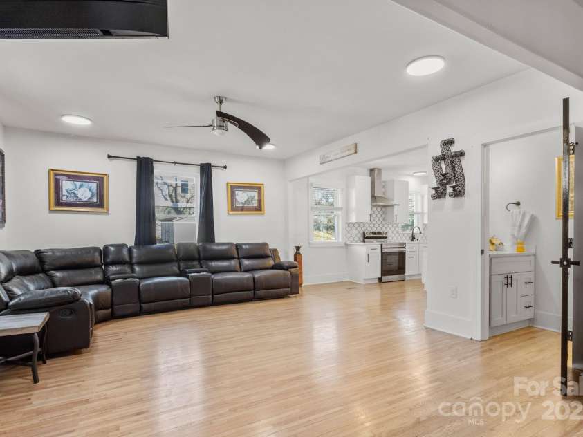 303 Greene Street, Wadesboro, NC 28170.  MLS# CAR4216976, YatesRealty ID 2274. Living Room