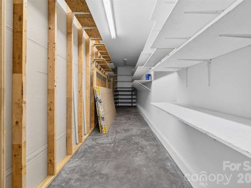 2977 Cabin Creek Drive, Catawba, NC 28609.  MLS# CAR4381953, YatesRealty ID 22742. Storage closet in basemen