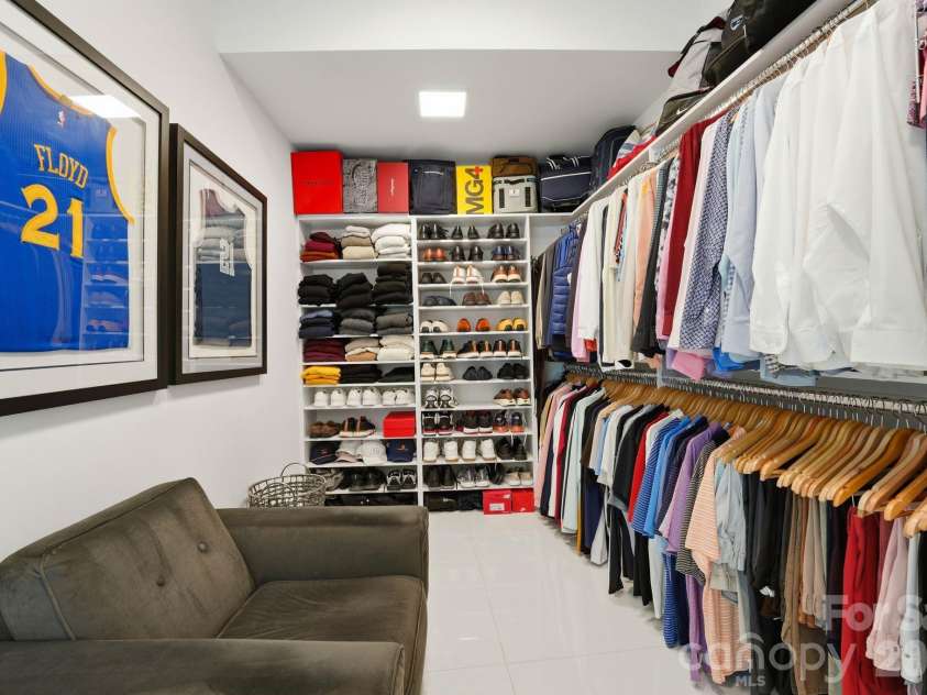 304 Frazier Avenue, Charlotte, NC 28216.  MLS# CAR4380694, YatesRealty ID 22752. Second closet.