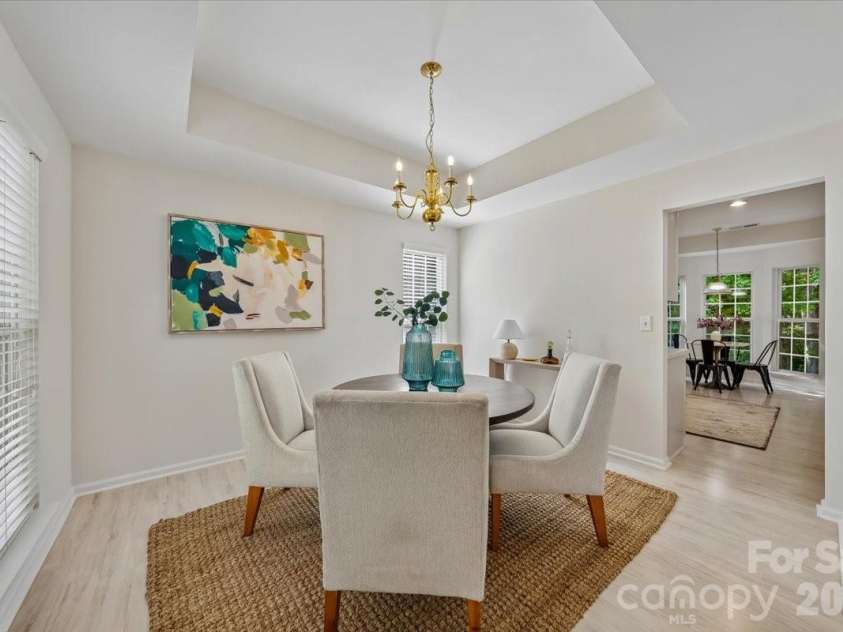 2520 Thornfield Road, Charlotte, NC 28273.  MLS# CAR4381787, YatesRealty ID 22754. Dining Room