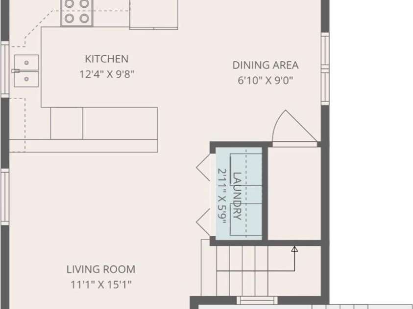 100 Victoria Springs Drive, Flat Rock, NC 28731.  MLS# CAR4411140, YatesRealty ID 22755. Main level floor plan