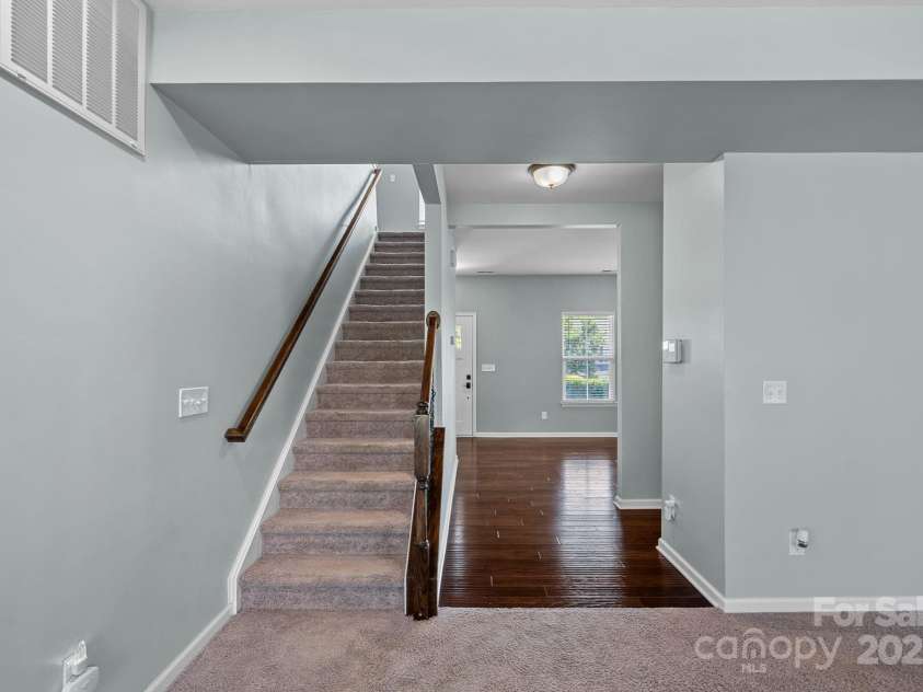 321 Almora Loop, Mooresville, NC 28115.  MLS# CAR4269481, YatesRealty ID 22755. View from family room to front of house