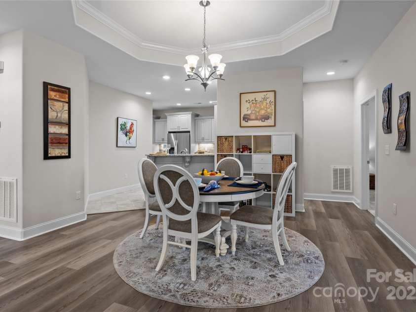 2484 Early Richmond Court, Denver, NC 28037.  MLS# CAR4272859, YatesRealty ID 22756. Beautiful formal dining area