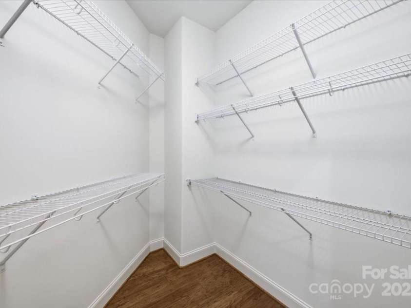 2369 Stardust Court, Denver, NC 28037.  MLS# CAR4272602, YatesRealty ID 22758. Primary Bedroom Closet