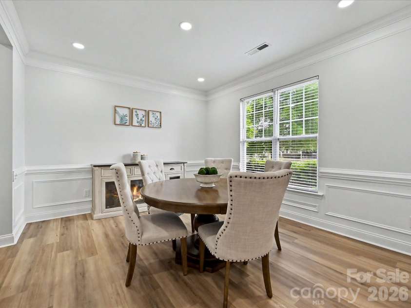 8007 Magna Lane, Indian Trail, NC 28079.  MLS# CAR4379280, YatesRealty ID 22765. Formal Dining Room
