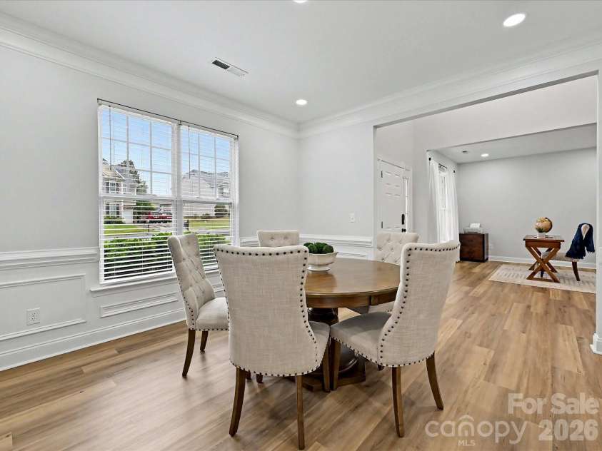 8007 Magna Lane, Indian Trail, NC 28079.  MLS# CAR4379280, YatesRealty ID 22765. Formal Dining Room