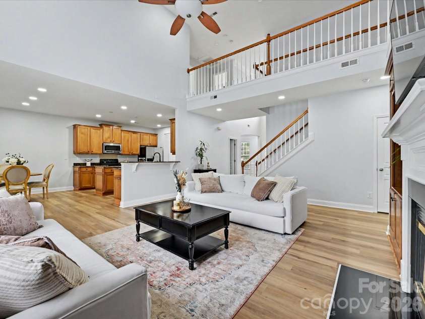 8007 Magna Lane, Indian Trail, NC 28079.  MLS# CAR4379280, YatesRealty ID 22765. Great Room