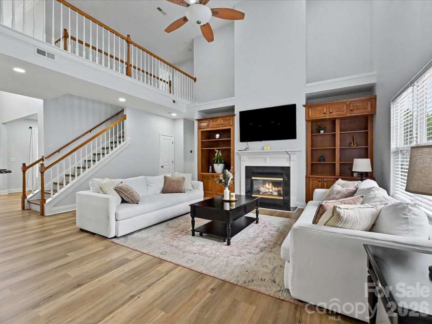 8007 Magna Lane, Indian Trail, NC 28079.  MLS# CAR4379280, YatesRealty ID 22765. Great Room