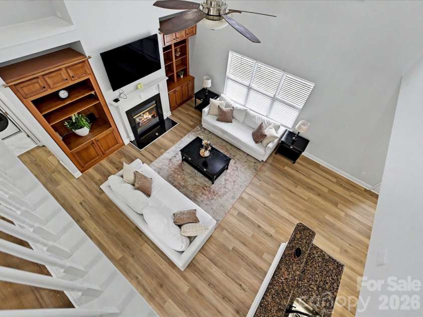 8007 Magna Lane, Indian Trail, NC 28079.  MLS# CAR4379280, YatesRealty ID 22765. Great Room