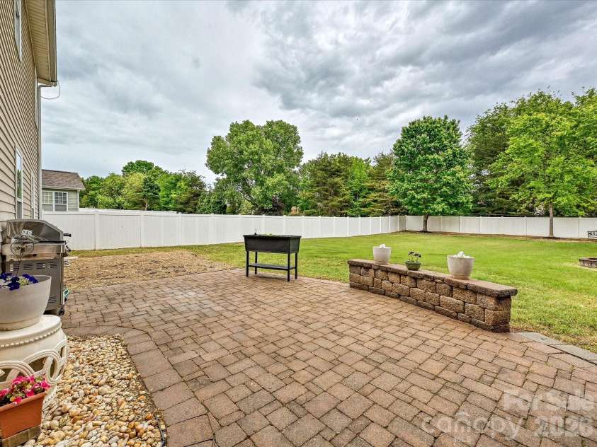 8007 Magna Lane, Indian Trail, NC 28079.  MLS# CAR4379280, YatesRealty ID 22765. Patio
