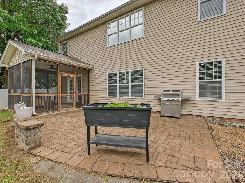8007 Magna Lane, Indian Trail, NC 28079.  MLS# CAR4379280, YatesRealty ID 22765. Patio
