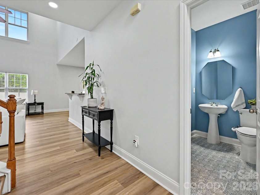 8007 Magna Lane, Indian Trail, NC 28079.  MLS# CAR4379280, YatesRealty ID 22765. Powder Room