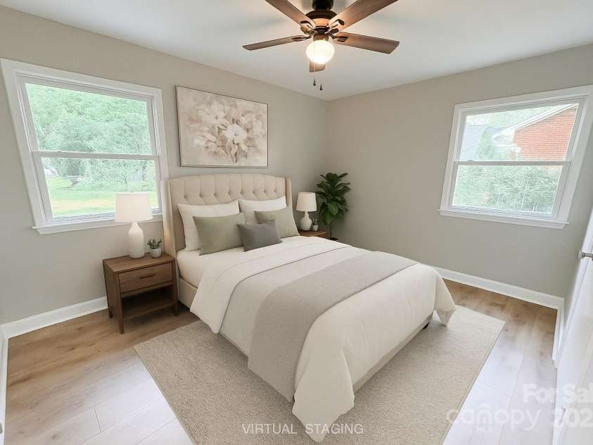 4209 Donnybrook Place, Charlotte, NC 28205.  MLS# CAR4262830, YatesRealty ID 22772. Third Bedroom - Virtually Staged