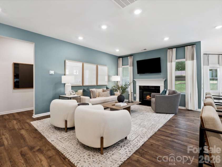 5036 Puddle Pond Road, Indian Trail, NC 28079.  MLS# CAR4382863, YatesRealty ID 22775. Photo of Model home for representational purposes