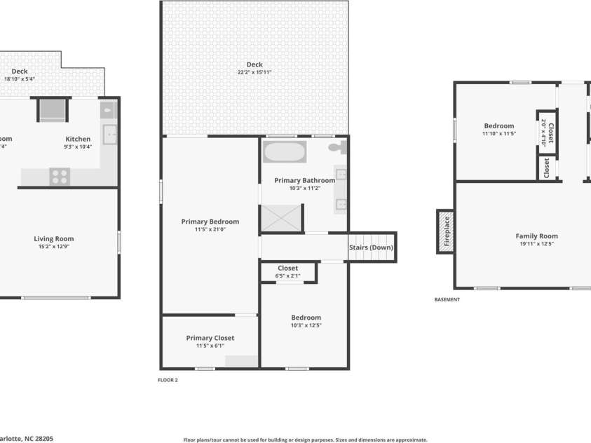 5009 Greenbrook Drive, Charlotte, NC 28205.  MLS# CAR4370132, YatesRealty ID 22778. 