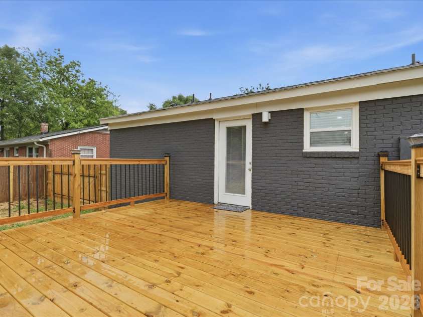 766 Briarcliff Road, Rock Hill, SC 29730.  MLS# CAR4374745, YatesRealty ID 22779. Back Deck