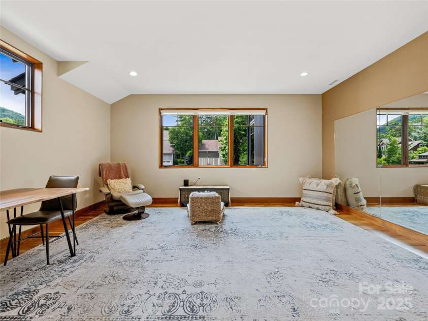 3 Turkey Roost Court, Fairview, NC 28730.  MLS# CAR4273755, YatesRealty ID 22782. Flex room has beautiful light and nice views