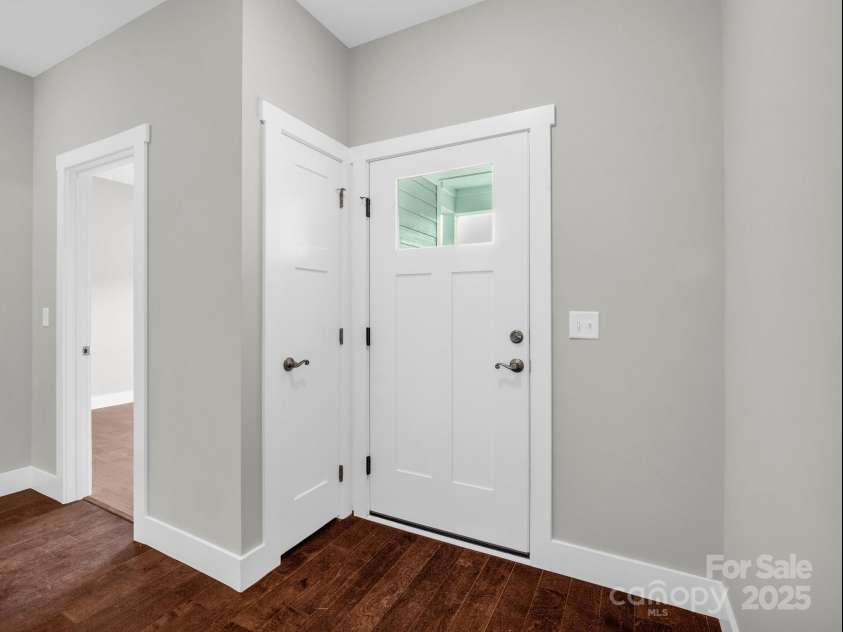 62 Leyland Circle, Hendersonville, NC 28792.  MLS# CAR4270363, YatesRealty ID 22784. Front Bedroom Off Entryway