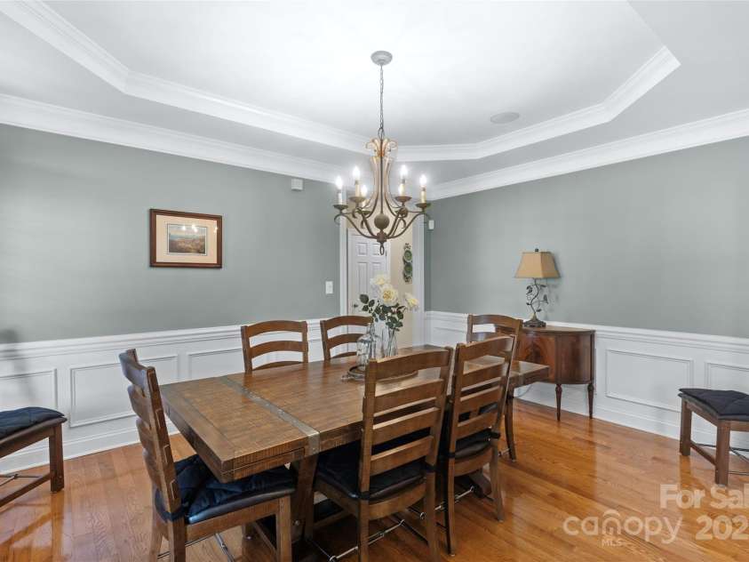 1119 Williamstown Road, Matthews, NC 28105.  MLS# CAR4271632, YatesRealty ID 22791. Dining Room