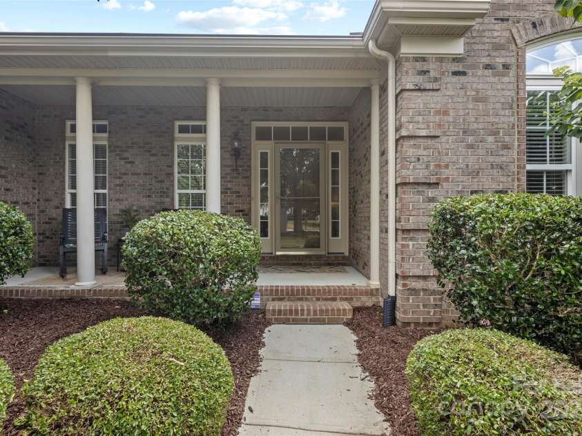 1119 Williamstown Road, Matthews, NC 28105.  MLS# CAR4271632, YatesRealty ID 22791. Inviting front porch