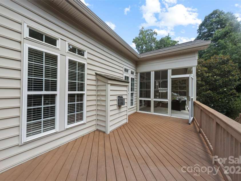 1119 Williamstown Road, Matthews, NC 28105.  MLS# CAR4271632, YatesRealty ID 22791. Trex Deck with hookup for Gas Grill